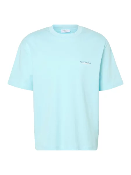 Lindbergh Tricou albastru deschis / albastru închis alb