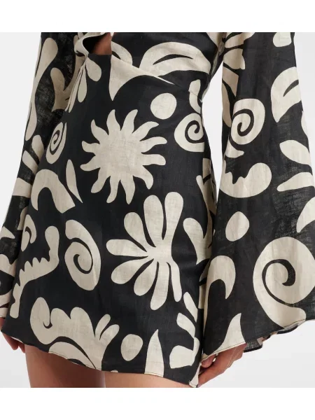Rochie Cala De La Cruz de in cu imagine negru