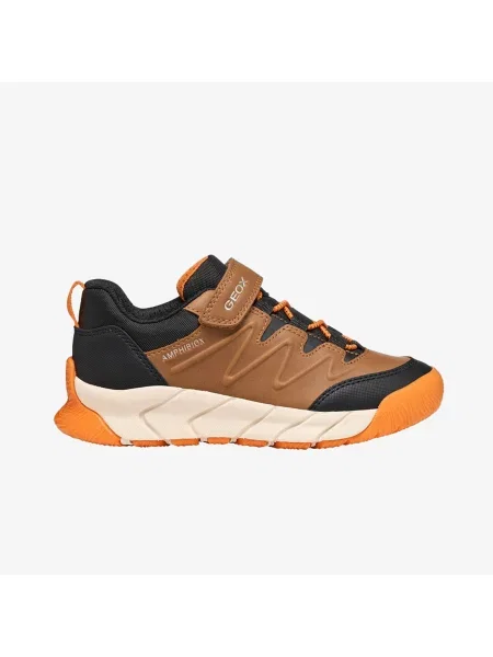 Sneakers Geox καφέ