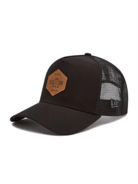 NEW ERA Șapcă Heritage Patch maro deschis negru