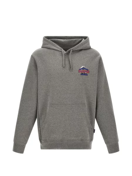 Mikina s kapucňou Patagonia sivá
