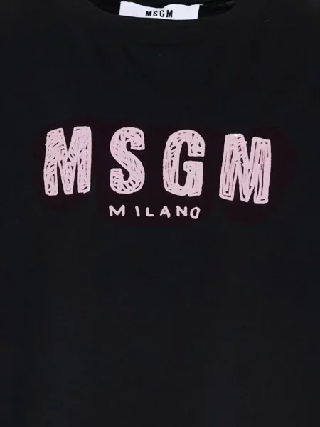 Koszulka dziecięca Msgm czarna