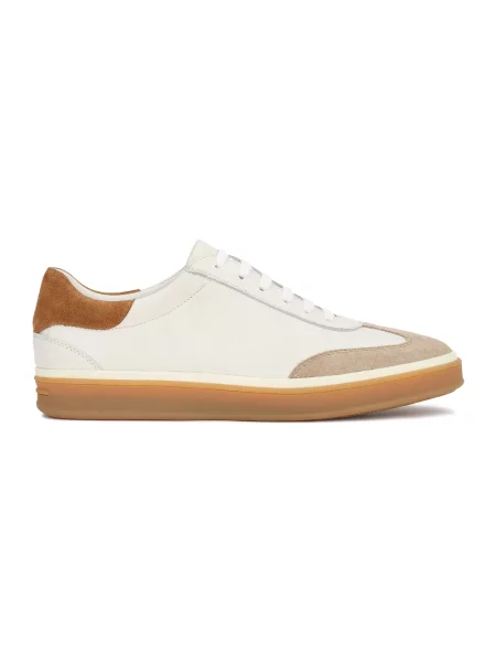 Sneakersy Kazar skórzane białe