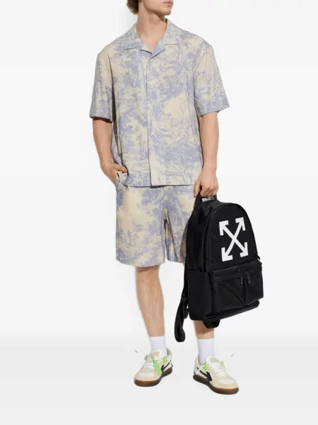 Pantaloni scurți Off-white de in alb