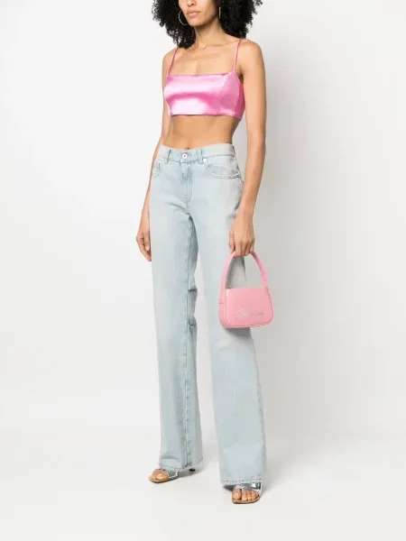 Geantă Blumarine din piele roz