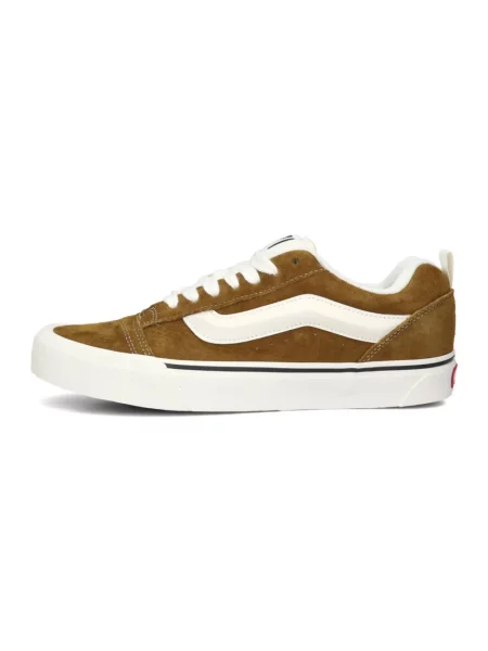Sneakersy Vans zamszowe casual brązowe