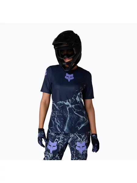 Футболка велосипедна Fox Racing Ranger Image Print arctic blue синя