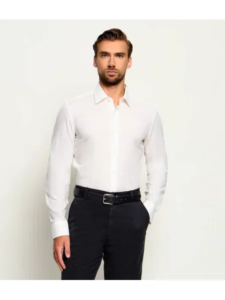 BOSS BLACK Cămașă alb