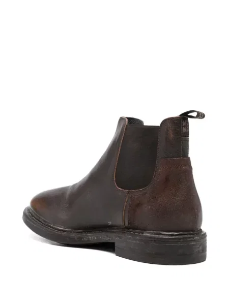 Botine Moma din piele maro