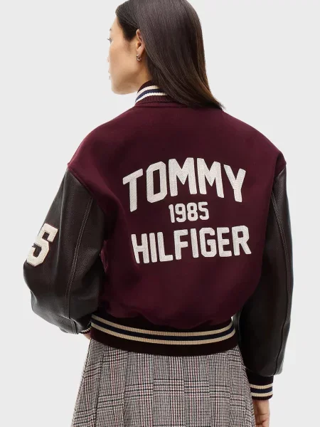 Шкіряна куртка Tommy Hilfiger