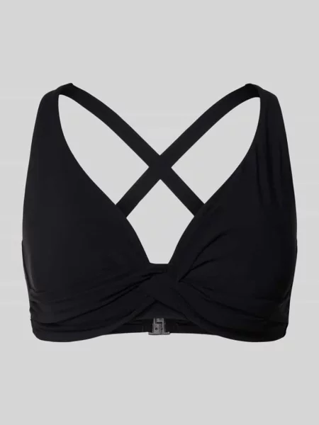 Góra od bikini z detalem w postaci węzła model SOLID' Barts czarne