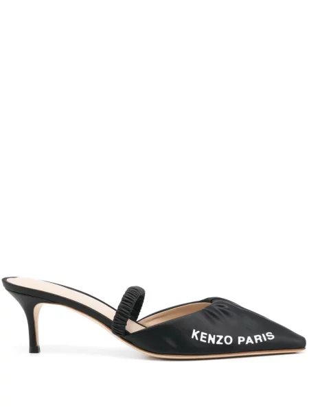 Papuci tip mules Kenzo negru
