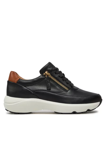 Sneakersy Clarks czarne