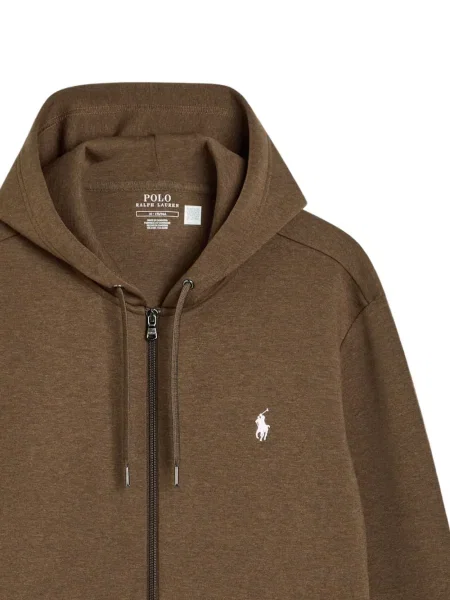 Patentni zatvarač na pola hlače Polo Ralph Lauren karirane s vezom žuta