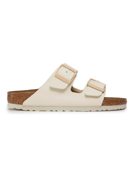 Klapki Birkenstock beżowe