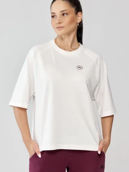 T-shirt oversize Rough Radical Vibe biała