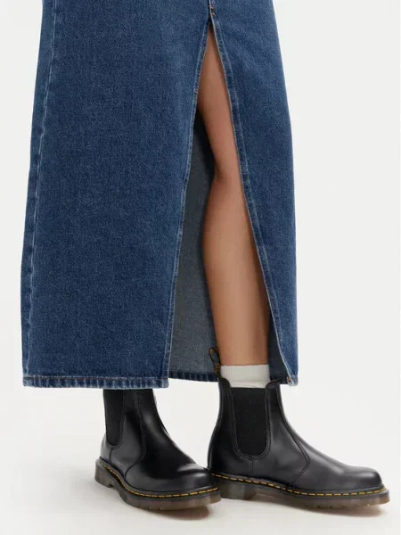 Členkové topánky Dr. Martens čierna
