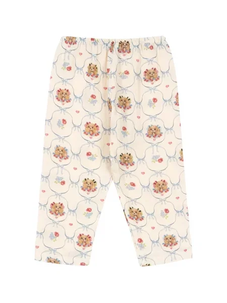 Konges Sløjd kalhoty COCO PANTS GOTS béžové