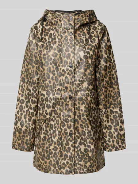 Płaszcz parka o kroju regular fit z trokami ściągającymi model ‘MALOU’ Vero Moda