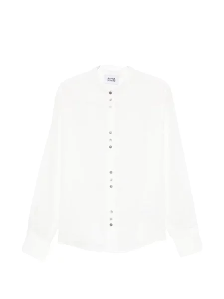Риза Alpha Studio бяло