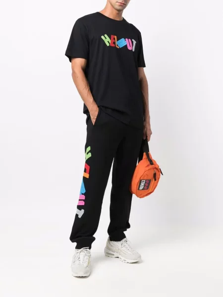 Kalhoty Helmut Lang černé