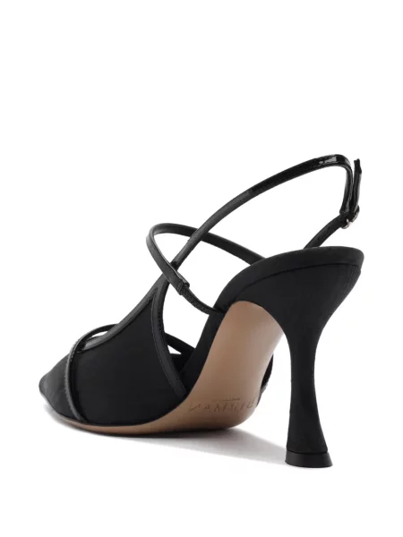 Pantofi cu toc Alexandre Birman slingback negru