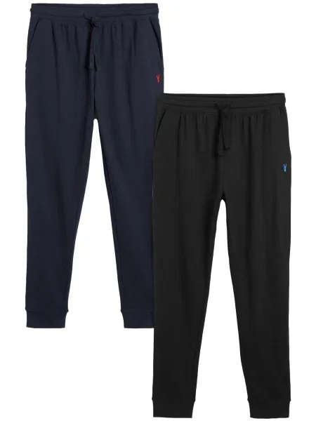 Next Pantaloni albastru închis negru