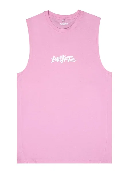 Bucketz Tricou funcțional roz alb