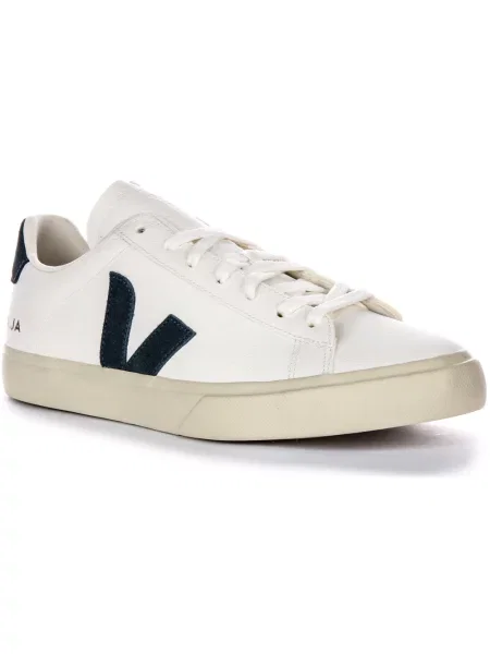 Sneakersy Veja Campo skórzane białe