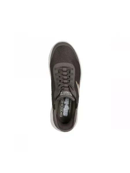 Tenisky Skechers hnedá