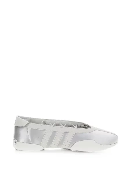 Vestă Adidas alergare cu dungi tricotate albastru