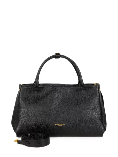 Geantă shopper Gianni Chiarini din piele negru