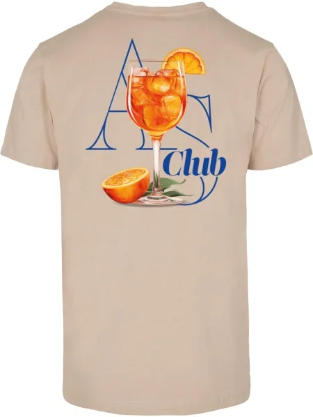 Mister Tee Majica A S Club pesek zelena / oranžna modra