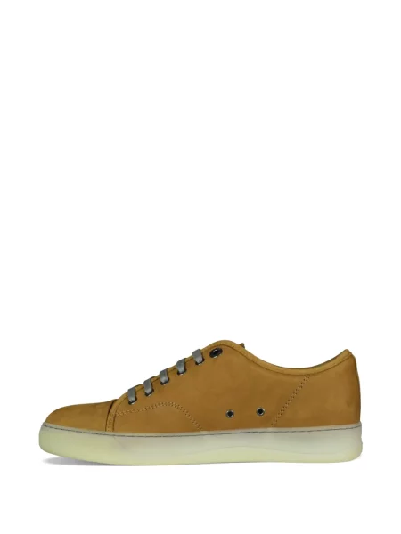 Sneakerși Lanvin din piele de căprioară maro
