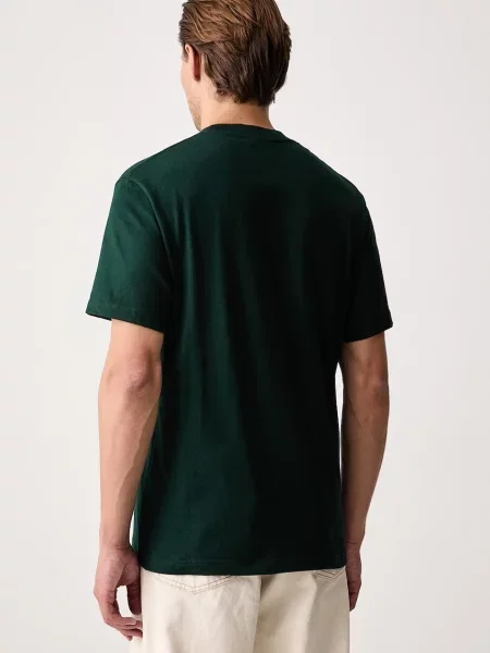 Lacoste tricou basic pentru bărbați din verde