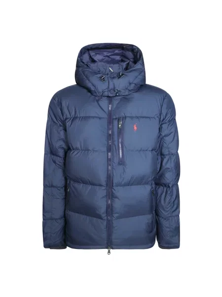 Kurtka puchowa Polo Ralph Lauren niebieska