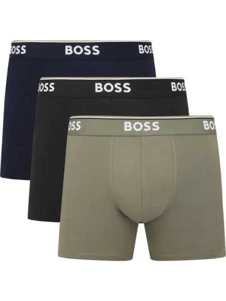 BOSS BLACK 3 db-os boxeralsó szett Power fekete