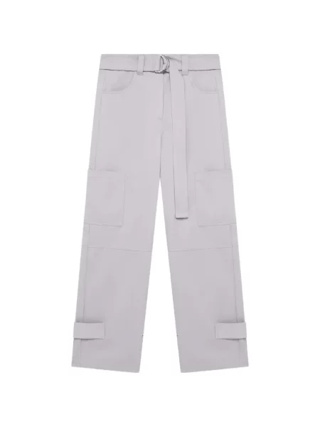 Cu centură pantaloni cargo Msgm gri