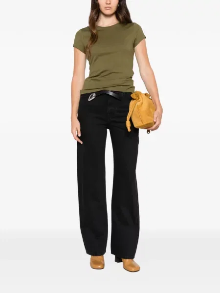 Blugi Loewe cu broderie negru