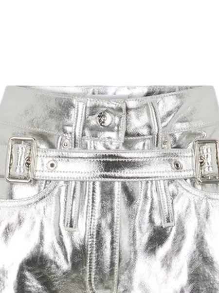 Cu centură pantaloni scurți Rabanne