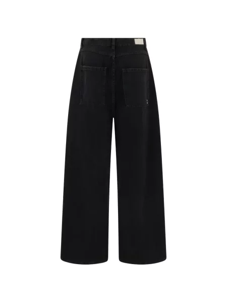 Blugi cu picior larg Icon Denim negru