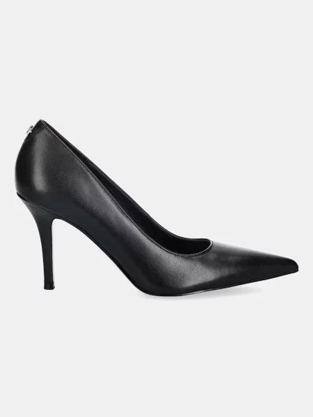 Pantofi cu toc Guess din piele negru