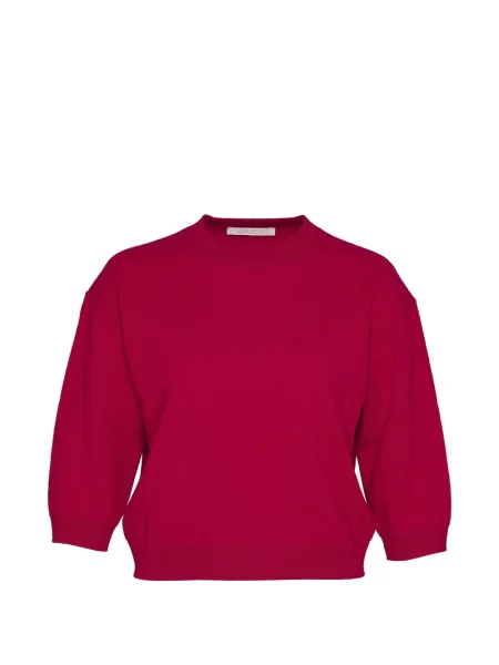 Decupat tricou Club21 cu decolteu rotund roșu