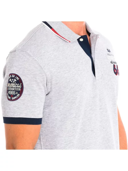 Tricou La Martina gri
