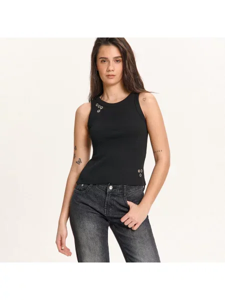 Футболка Cropp черная