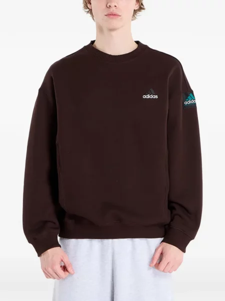 Dlouhé běžecké boty Adidas Terrex s krátkými rukávy s výstřihem do v černé