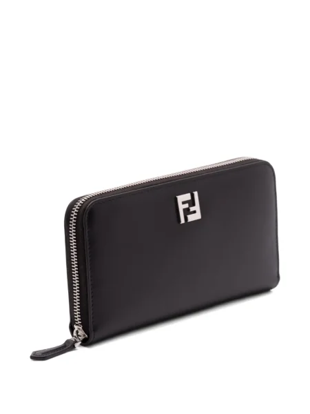 Portofel Fendi cu autograf negru