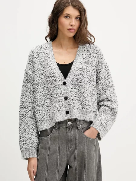 The Ragged Priest cardigan călduros gri