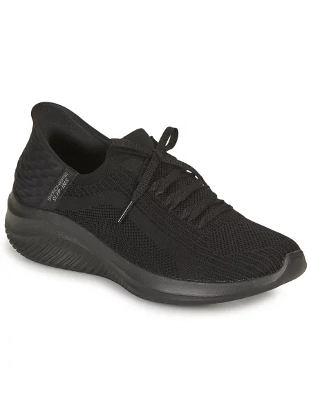 Hlačke slip Skechers črna