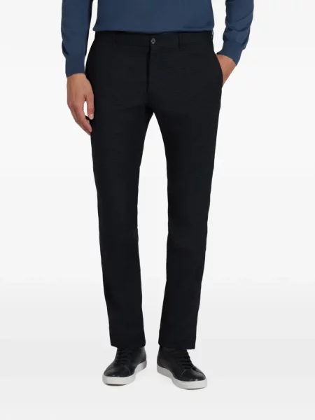 Pantaloni Slowear de lână albastru